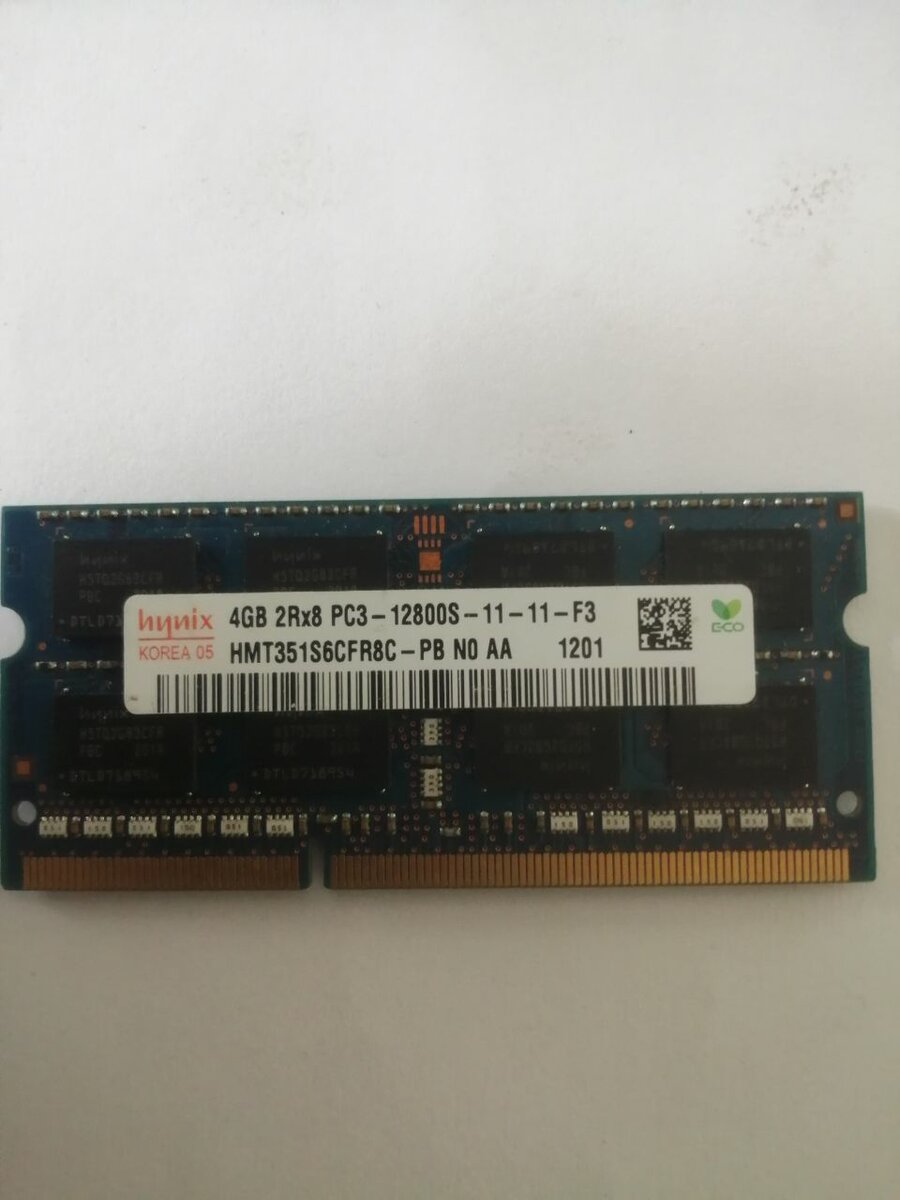 BARRETTE RAM PC3 4GB