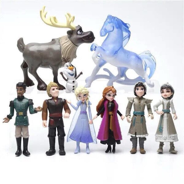 Figurines "La Reine des Neiges"
