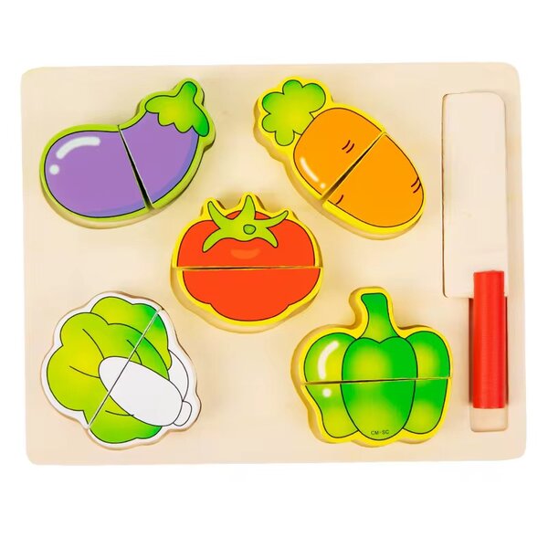 Puzzle éducatif fruits et légumes