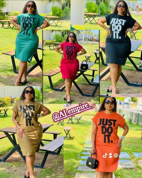 Ladies straight dress