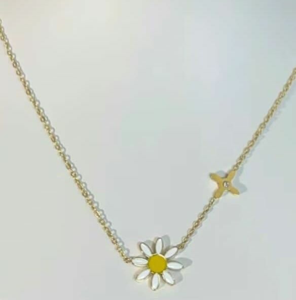 Collier Marguerite Élégant