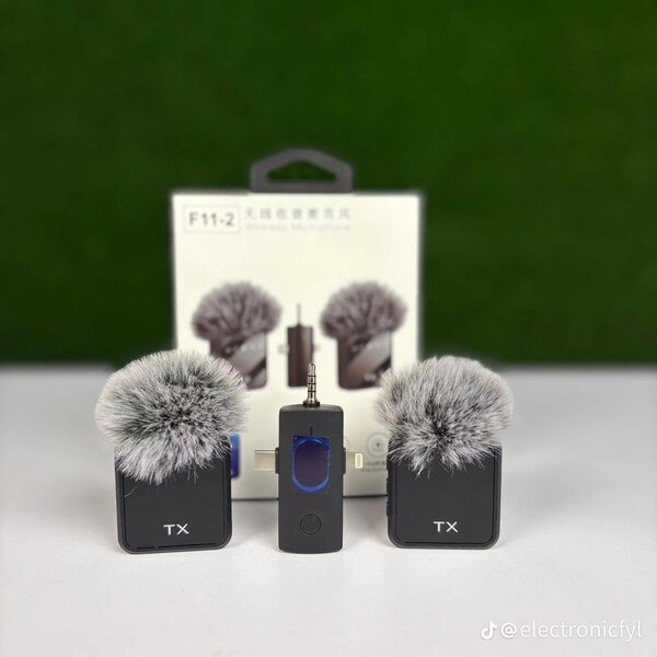 Microphone sans fil pour enregistrement