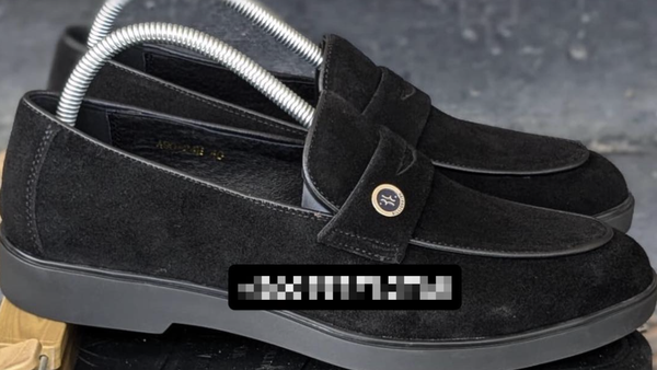 Top suede loafers