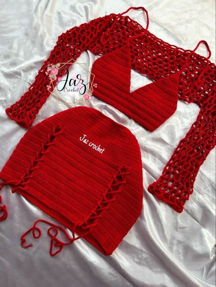 Séduisant Ensemble Crochet