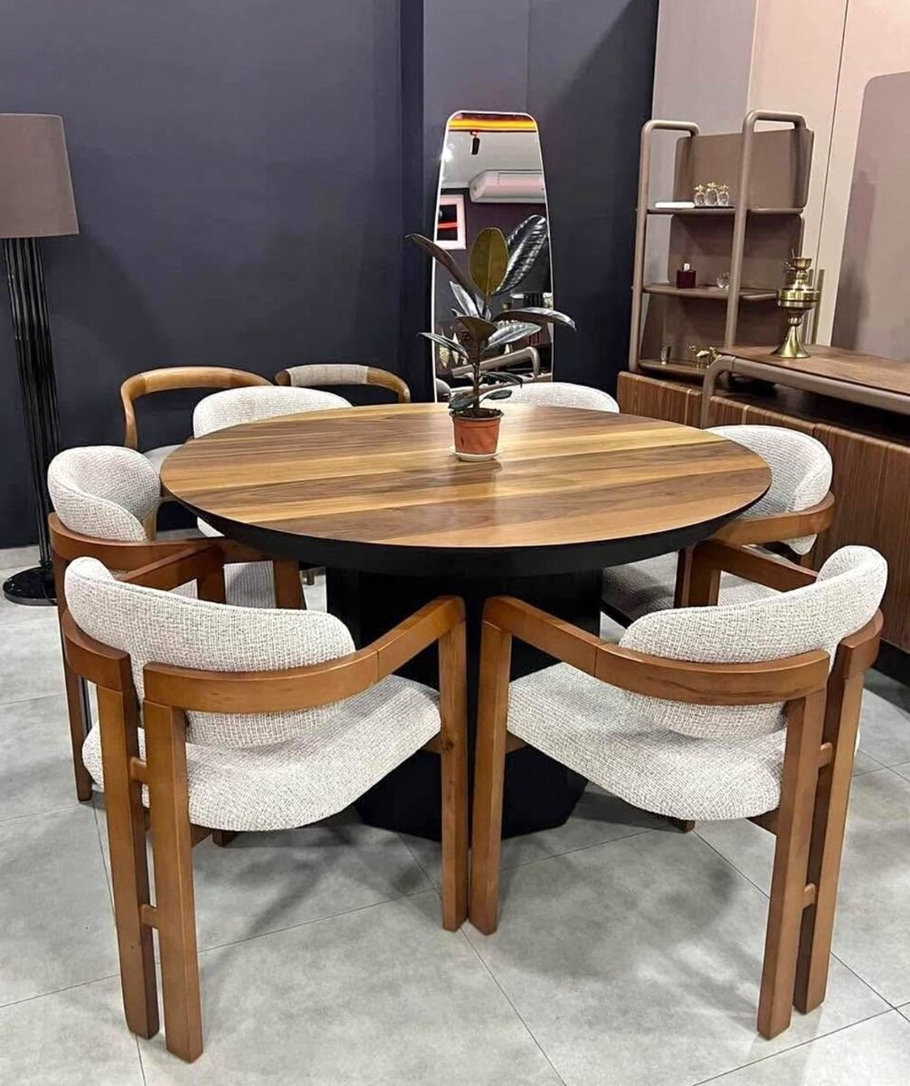 Table à manger élégante moderne