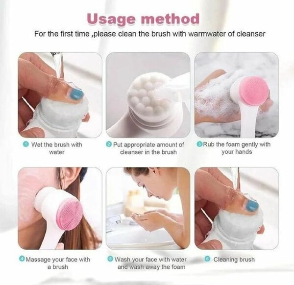 brosse nettoyante visage
