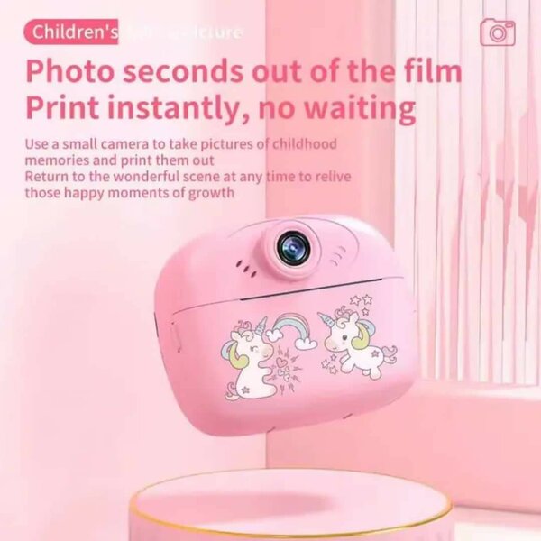Appareil photo impression instantanée pour enfants