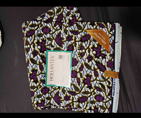 Tissu Wax Holantex Floral