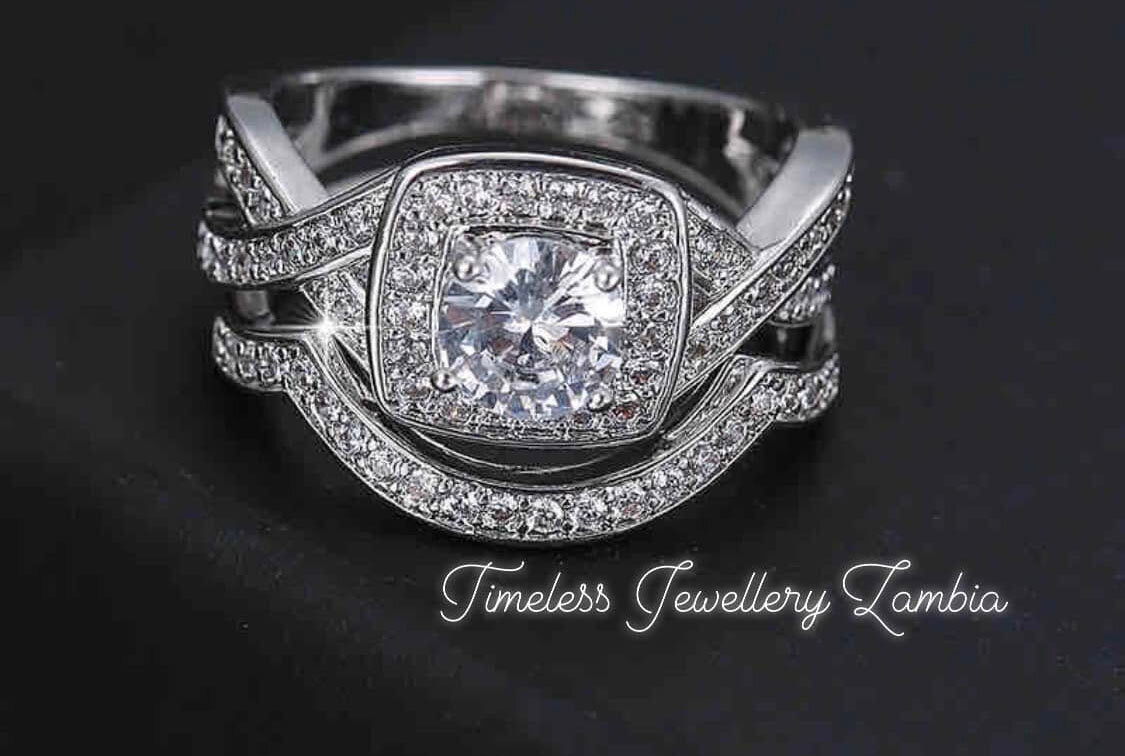 Silver plated ring