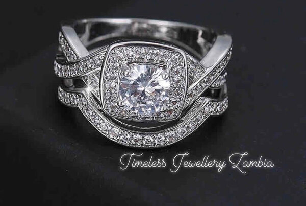 Silver plated ring