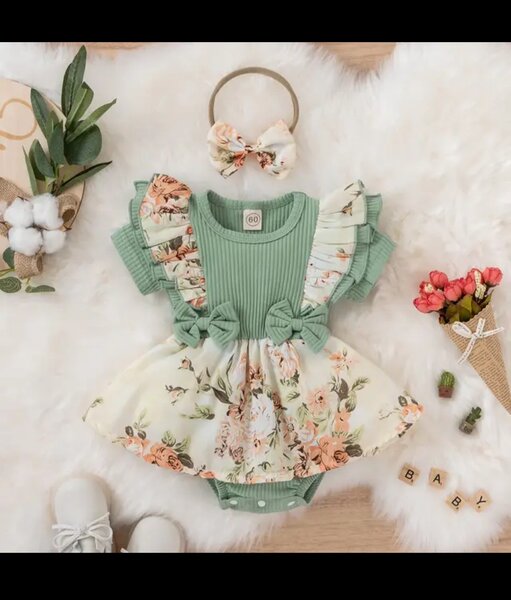 Floral Rompers