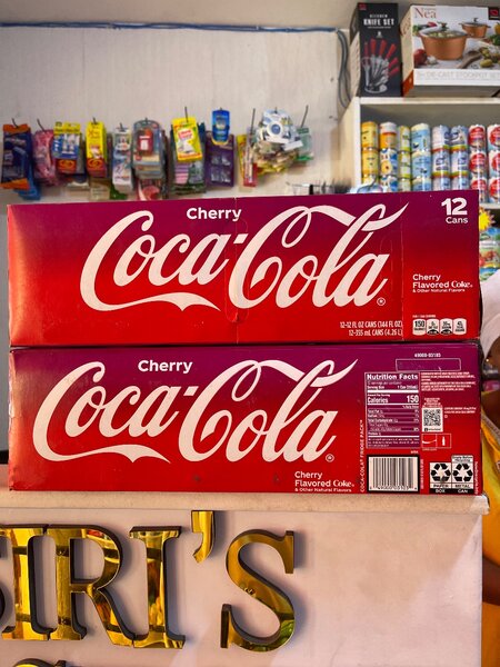 Soda cane drink
