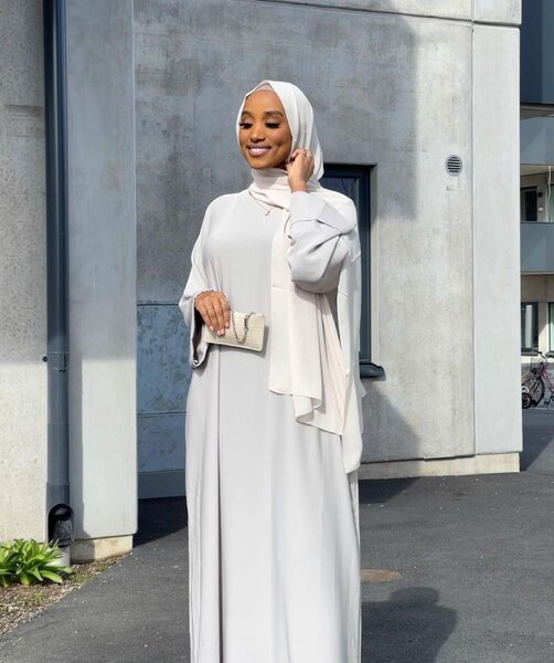 Robe longue élégante musulmane