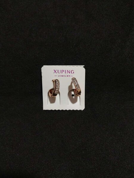 Boucles d'oreilles en or plaqué