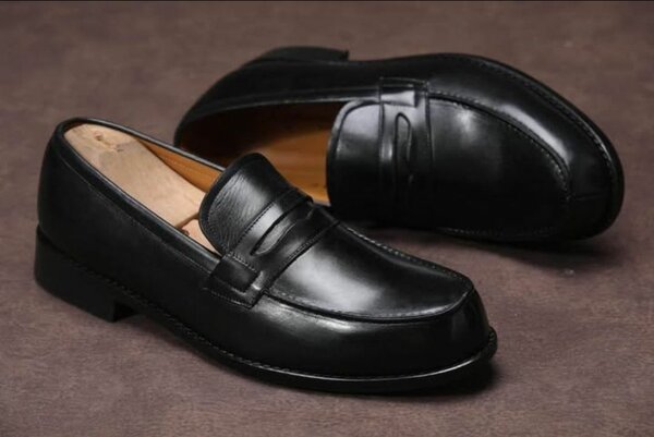 Mocassins en cuir pour hommes