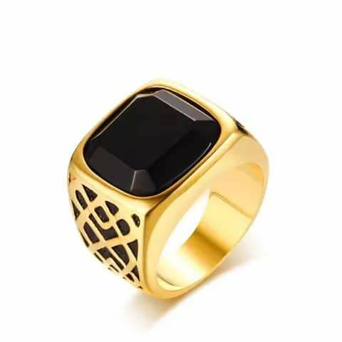 Bague chevalière homme