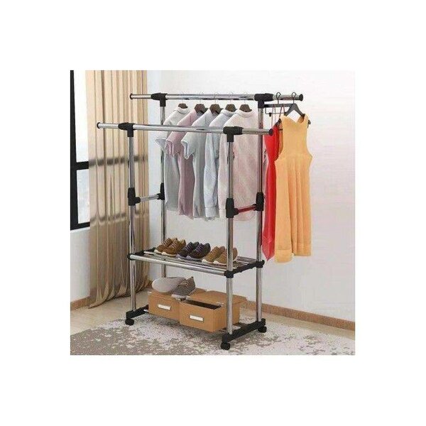Portant à vêtements réglable