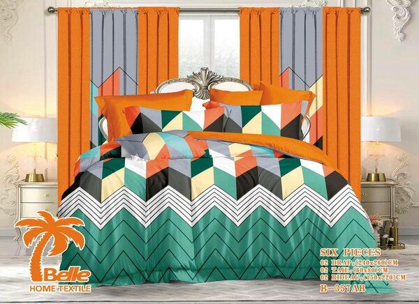 2 draps de 3 places