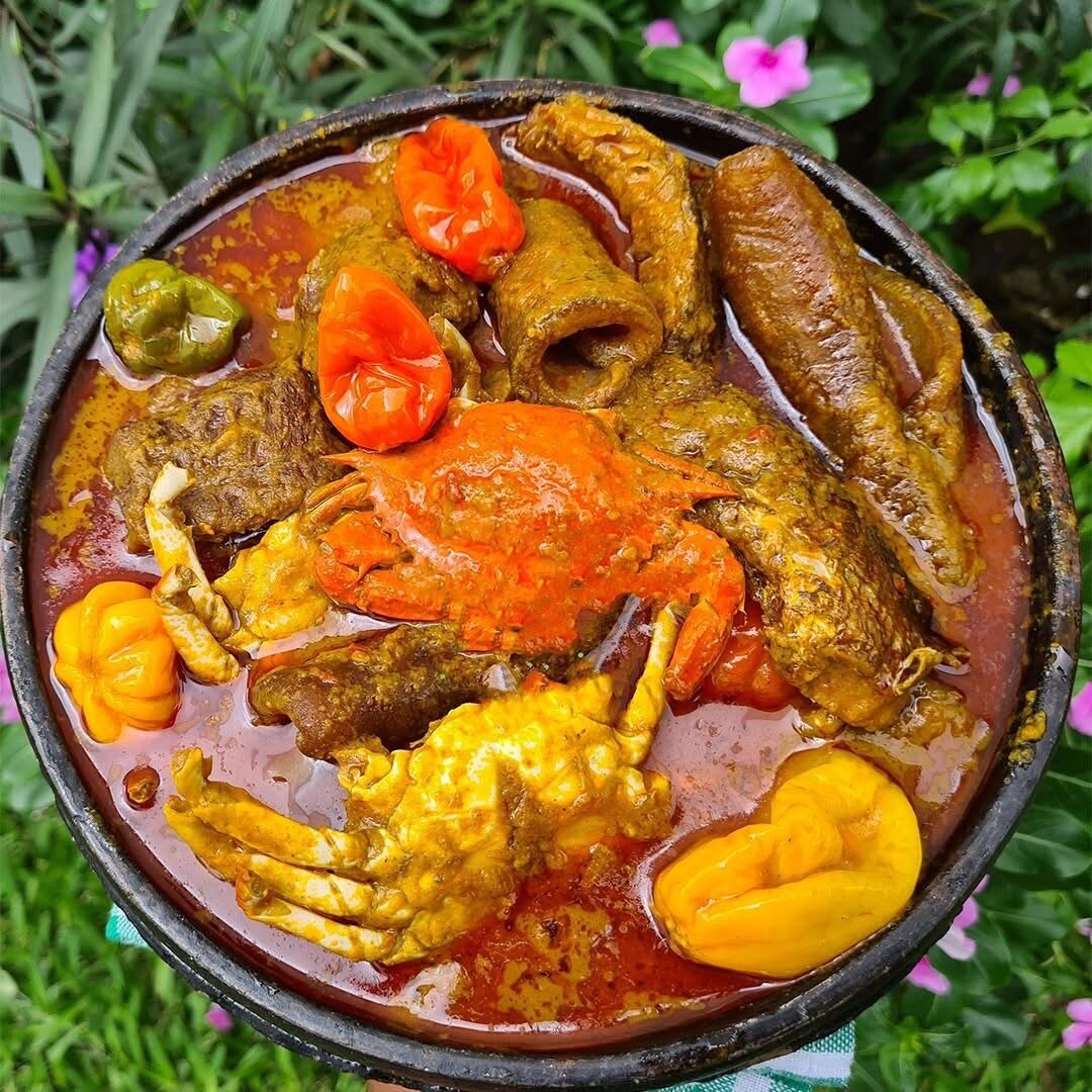 Sauce graine avec placali