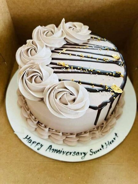 Gâteau d'anniversaire élégant