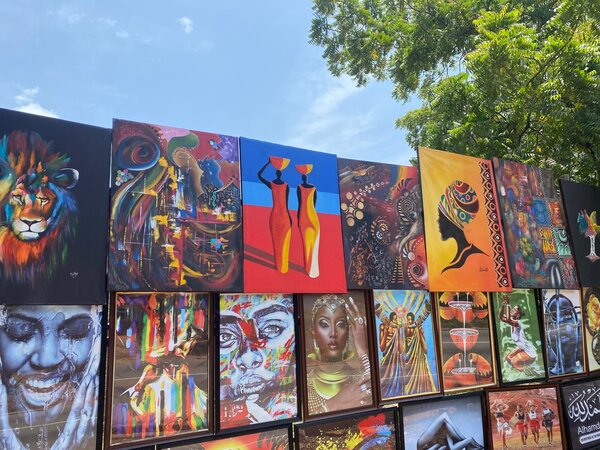 Multiple art works