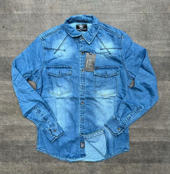 Chemise en jean pour hommes