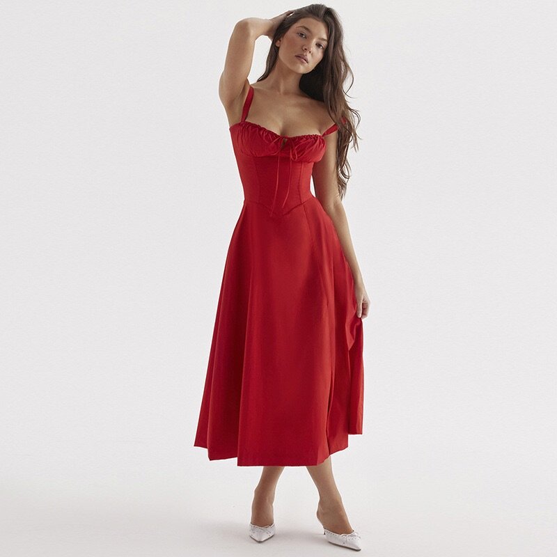 LADY IN RED DRESS