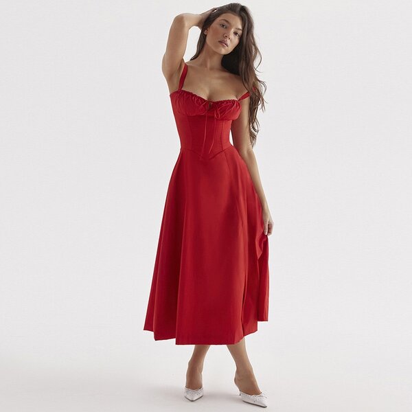 LADY IN RED DRESS