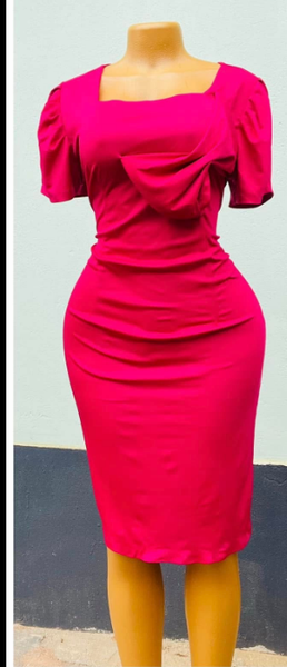 red dress, size M