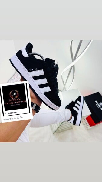 Basket adidas campus authentique avec sa boîte