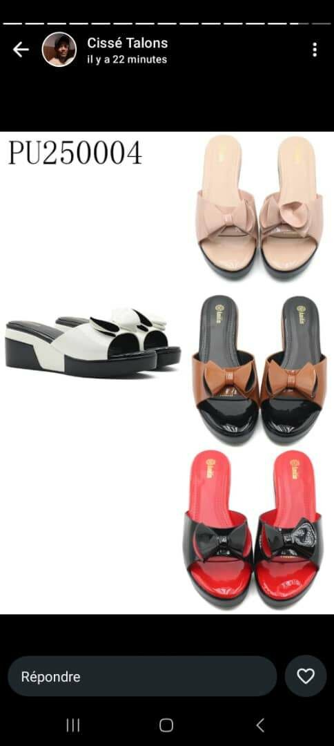 Sandales à talons pour femmes
