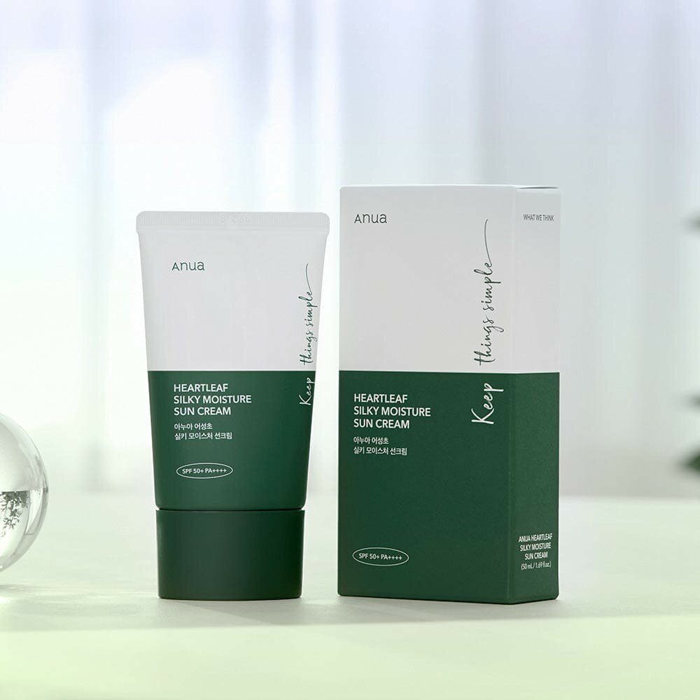 Anua Heartleaf Silky Moisture Sunscreen