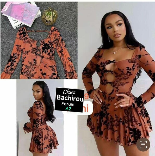 Robe fleurie chic