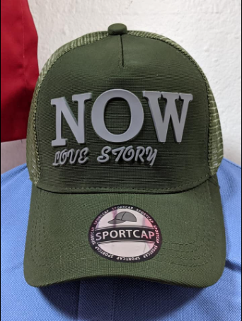 green cap