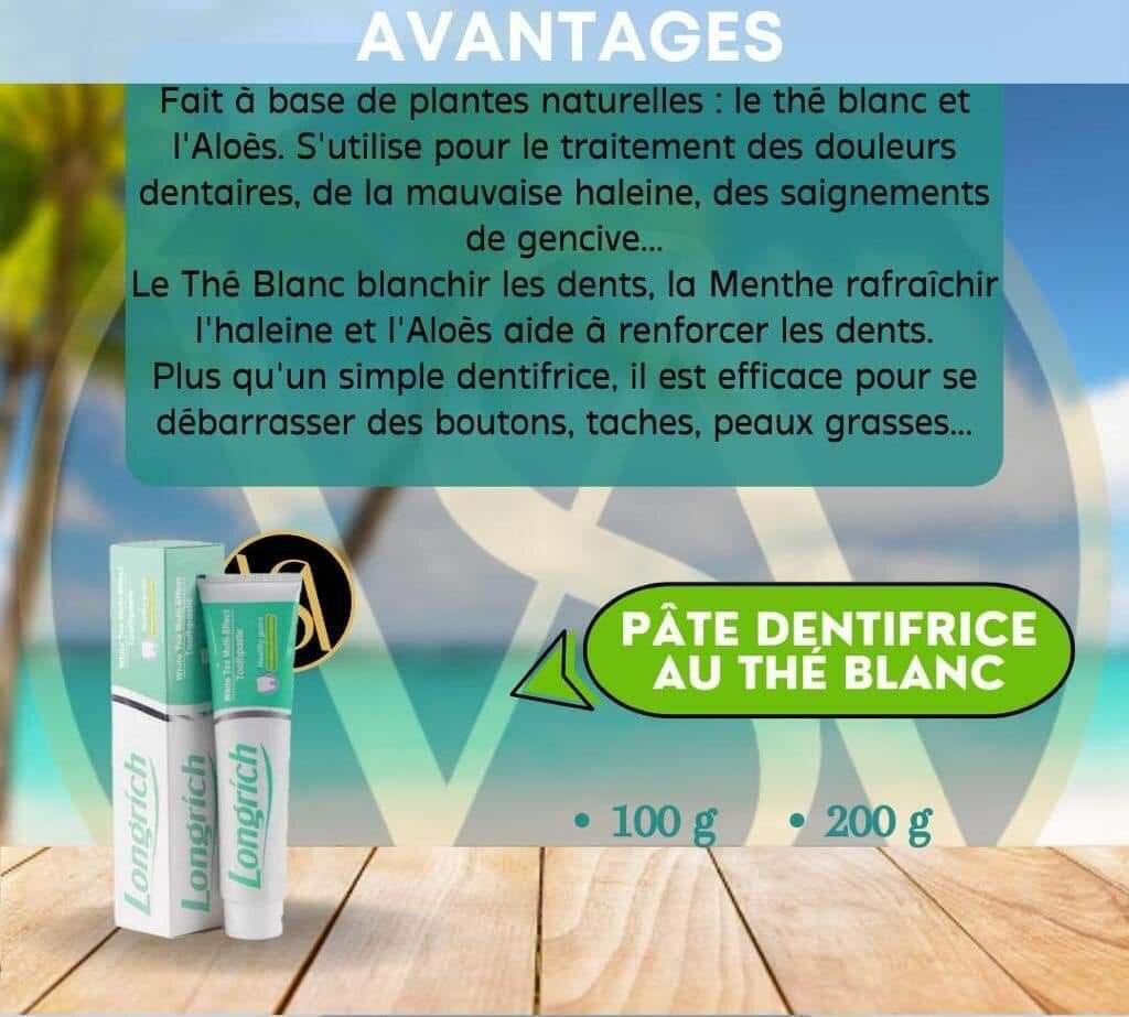 Pâte dentifrice Longrich 200g