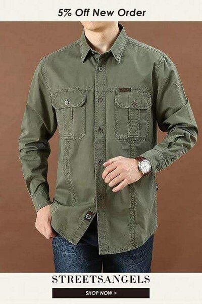 Chemise décontractée homme
