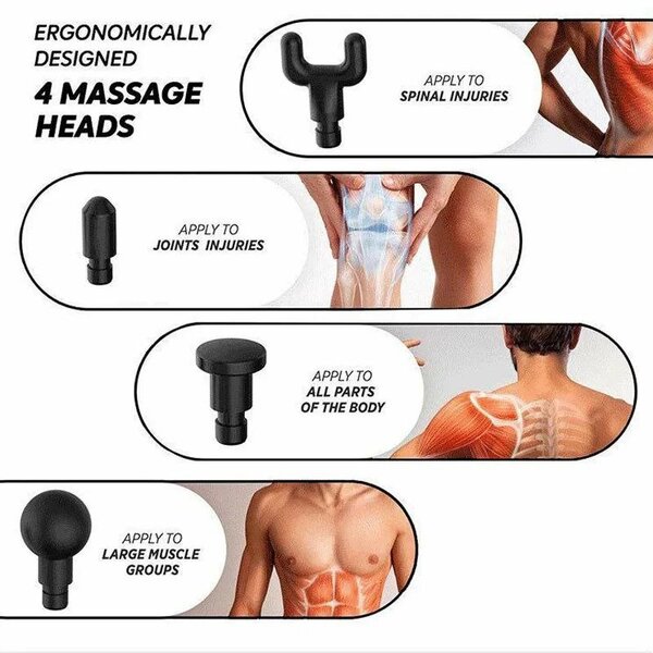 Pistolet de Massage Ergonomique