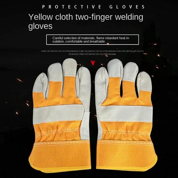 Gants de soudage en cuir