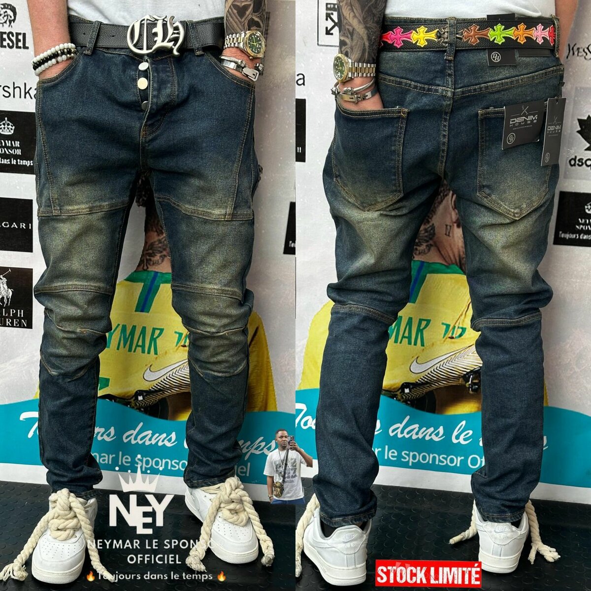 Jeans stylés pour hommes