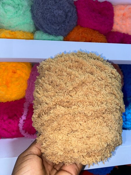 Crochet towel yarns