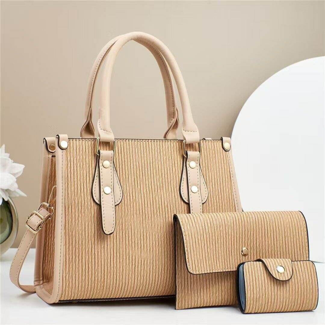 Ensemble sac cuir élégant