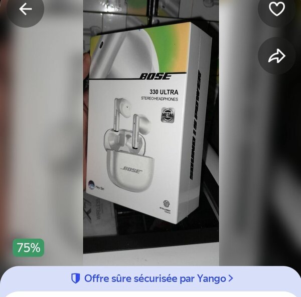 Écouteurs sans fil Bose 330