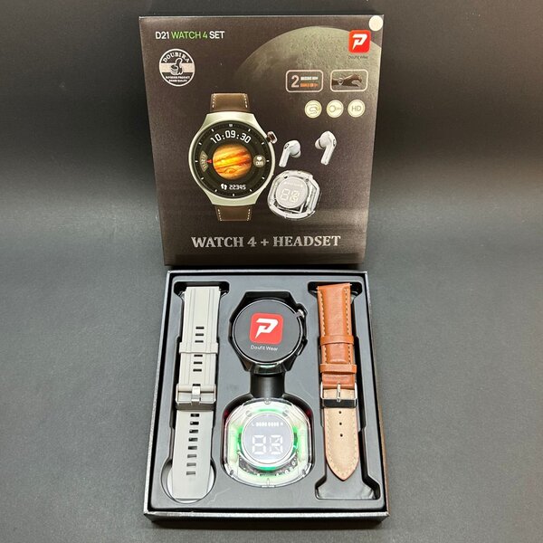 New D9 D11 D21watch4 set round screen smart watch set