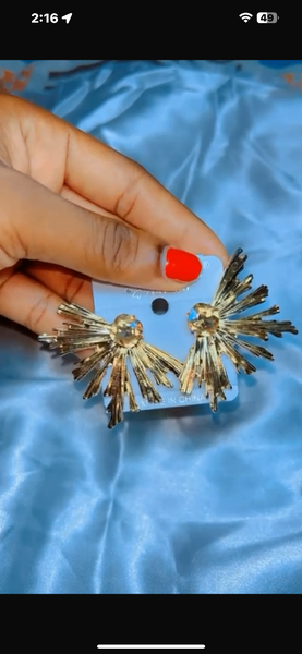 Statement earrings