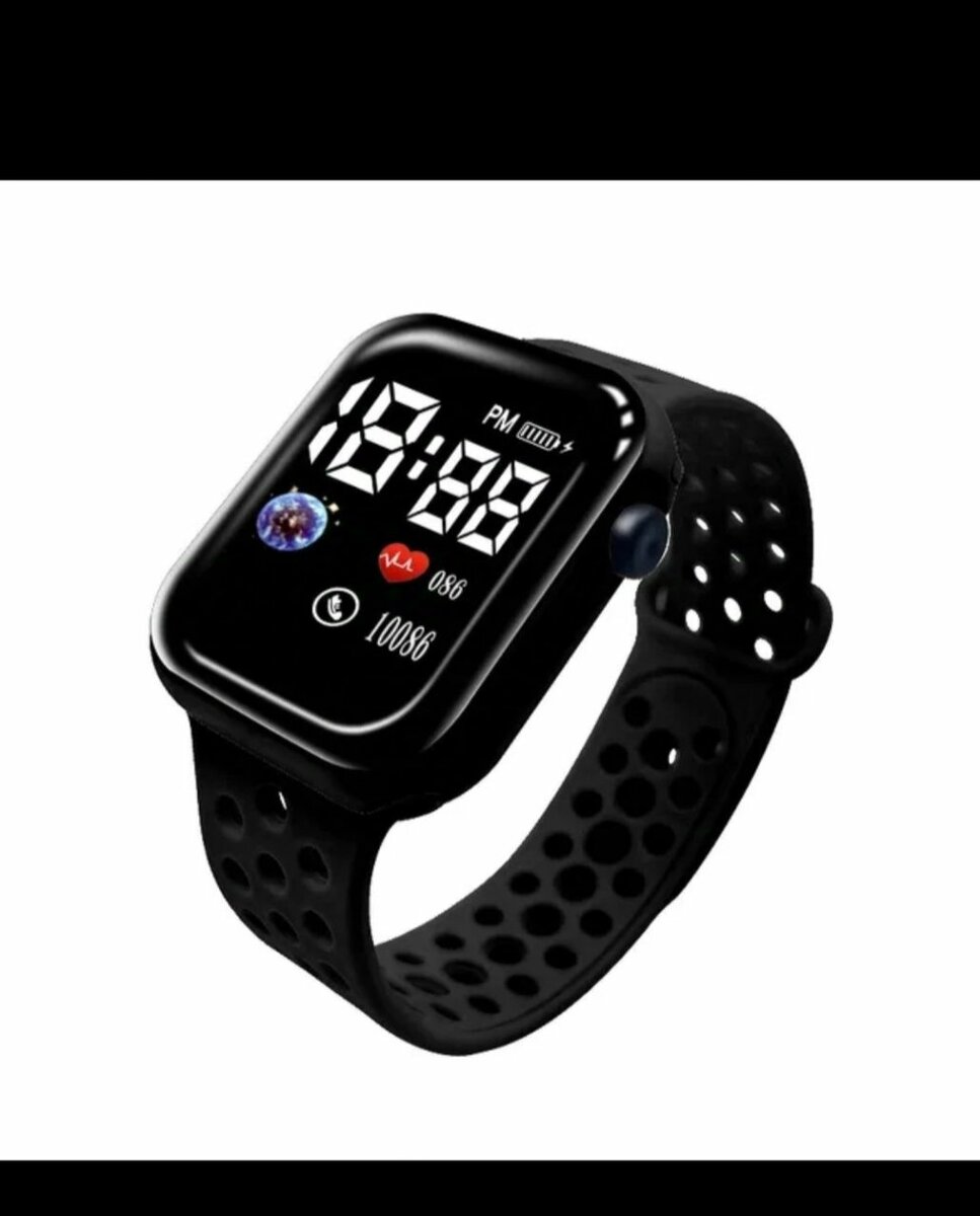 Montre numérique Led