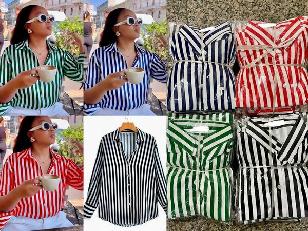 Chemise a rayure