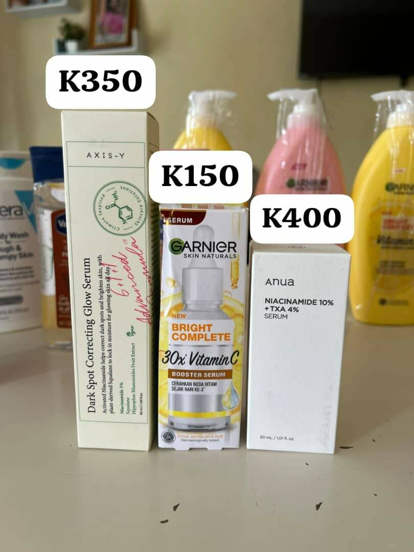 Skincare products