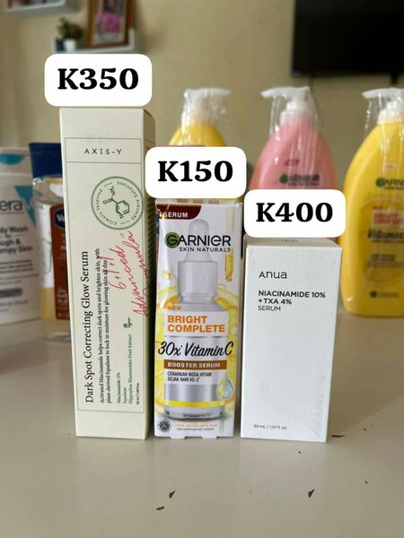 Skincare products