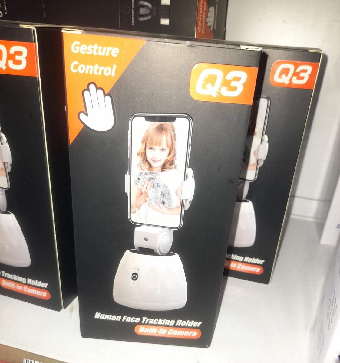 Support Smartphone Q3 avec Suivi Visage