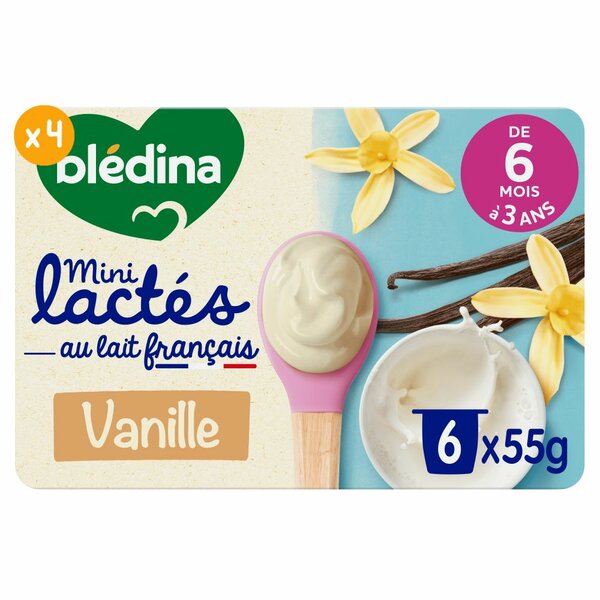 Mini lactés Vanille